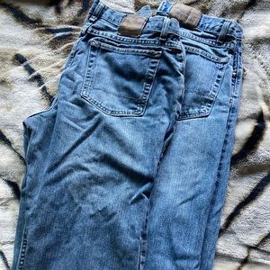 Lee dungarees and wrangle hero originals 32x30